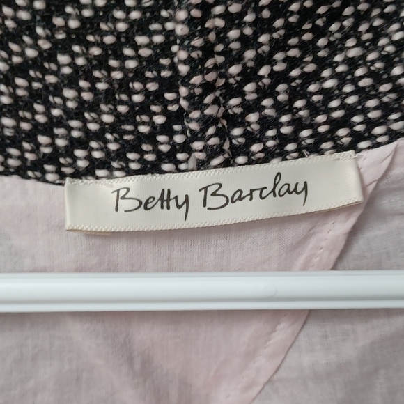 Betty Barclay open front long knit cardigan sweater - Picture 6 of 10